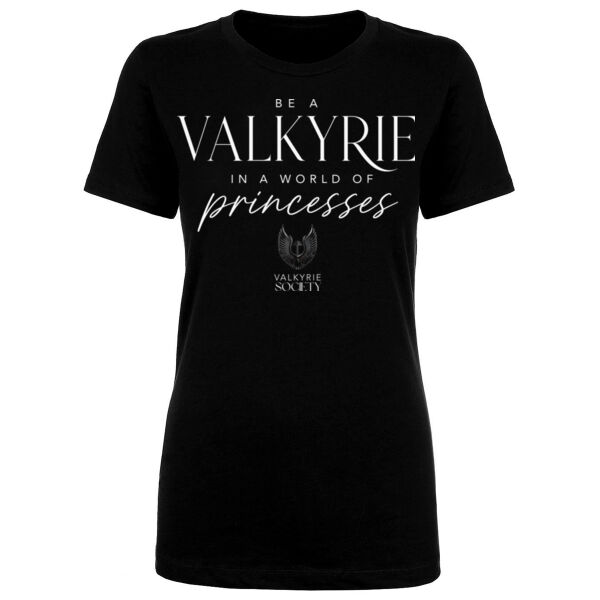BE A VALKYRIE - WOMEN'S FITTED TSHIRT - $N96A2U$ Thumbnail
