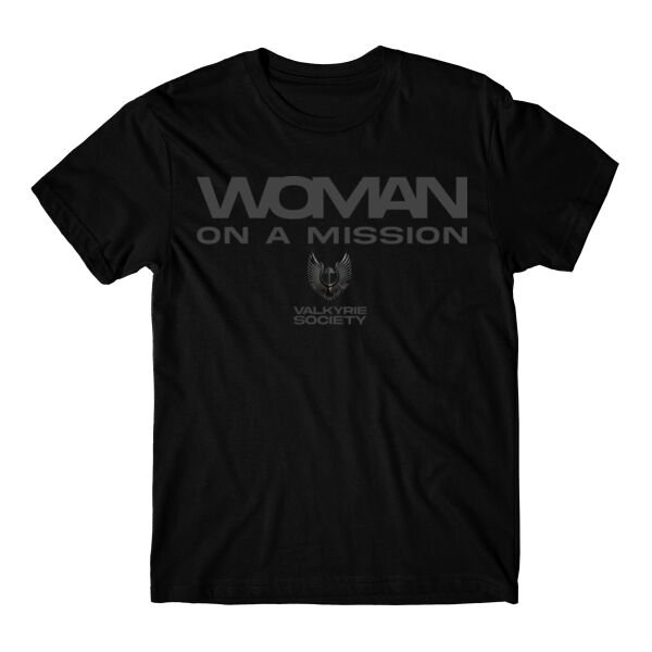 WOMAN ON A MISSION - T-SHIRT - $4WCS8Q$ Thumbnail