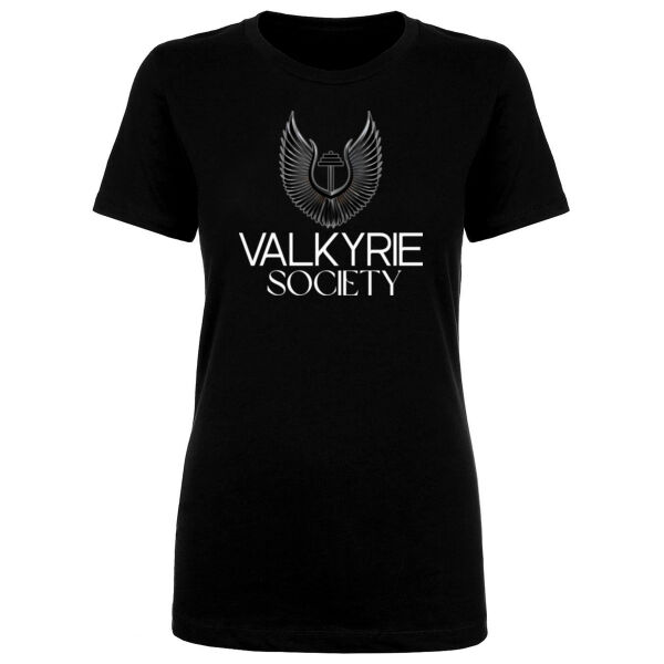 VALKYRIE SOCIETY LOGO - WOMEN'S FITTED T-SHIRT - $WG3PQJ$ Thumbnail